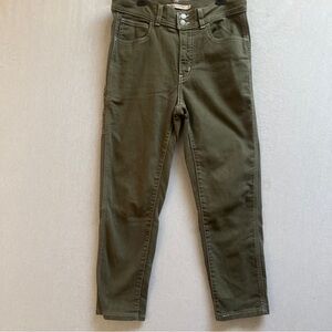 Levi’s High Rise Straight Crop Jeans Sz 28